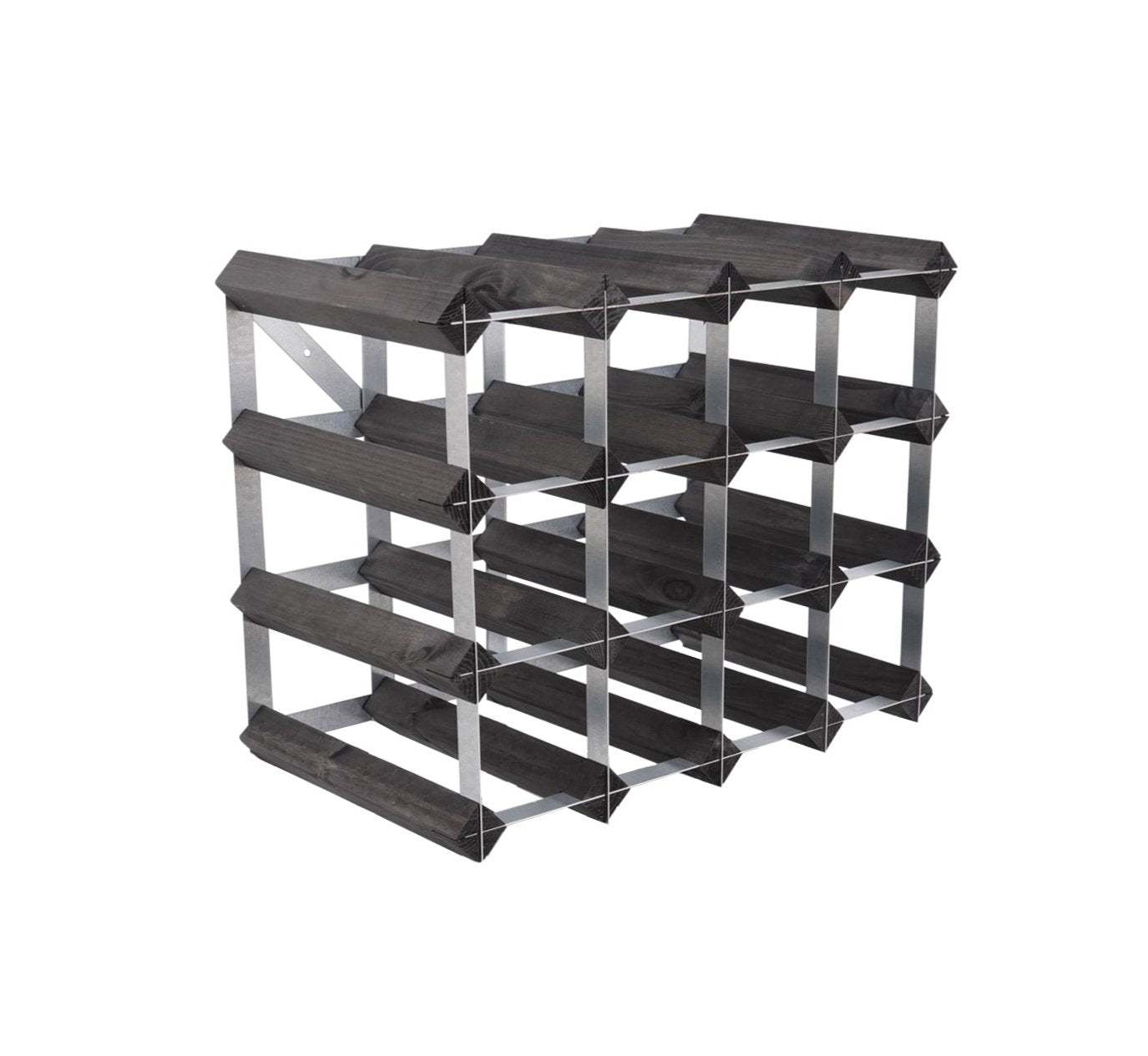 Vinreol, 16 flasker - sort ask